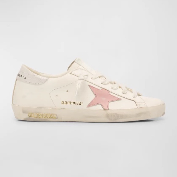 Golden Goose Shoes - Golden Goose Superstar Leather Low-Top Sneakers